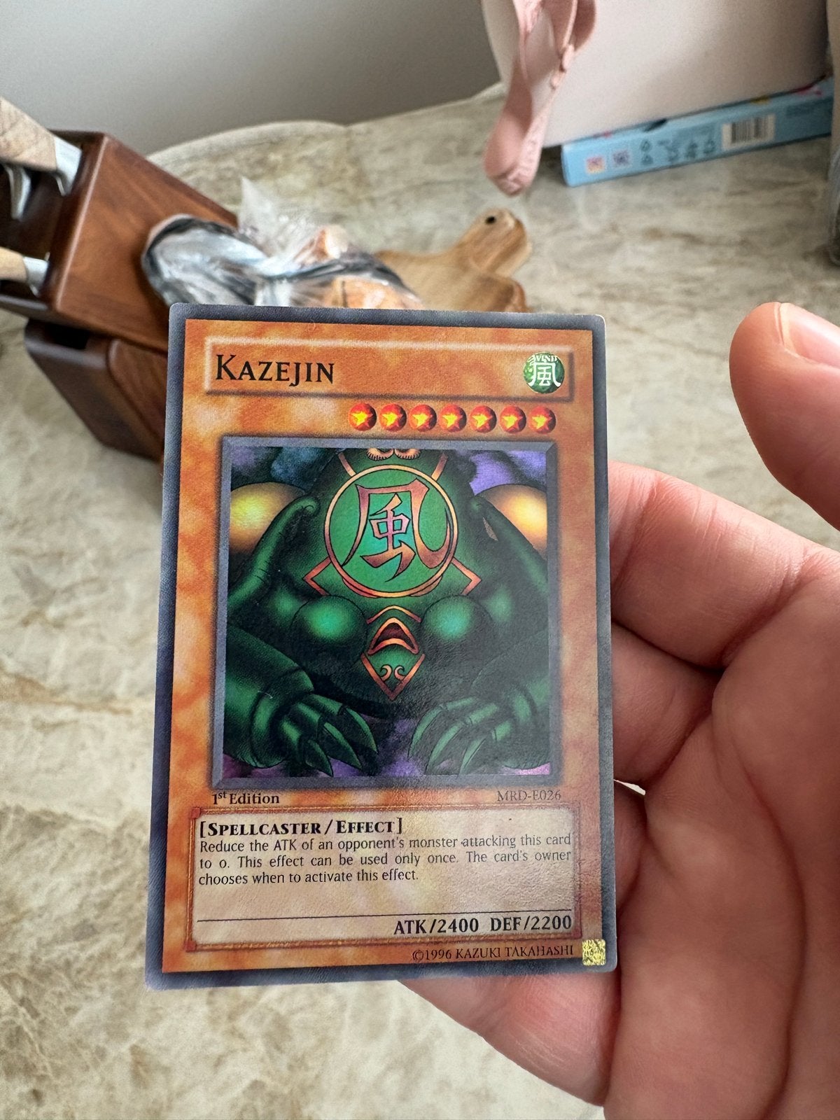 Kazejin Holo (1st Edition, MRD-E026), Ophalen, Gebruikt, Losse kaart
