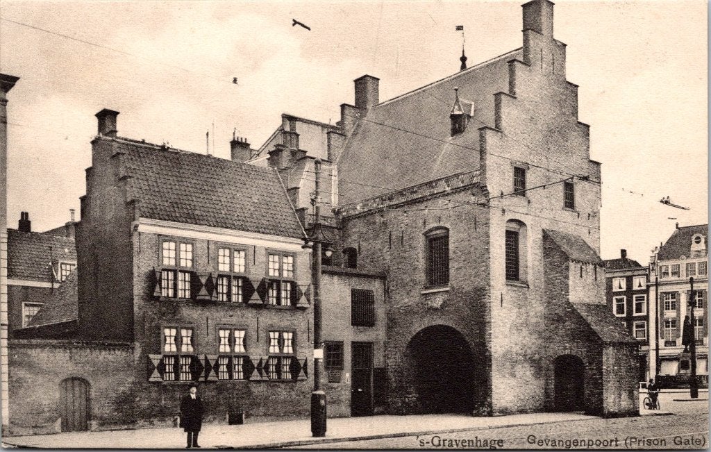 Den Haag 's-Gravenhage - 12 ansichtkaarten Gevangenpoort, Verzenden, Voor 1920, Gelopen, Zuid-Holland