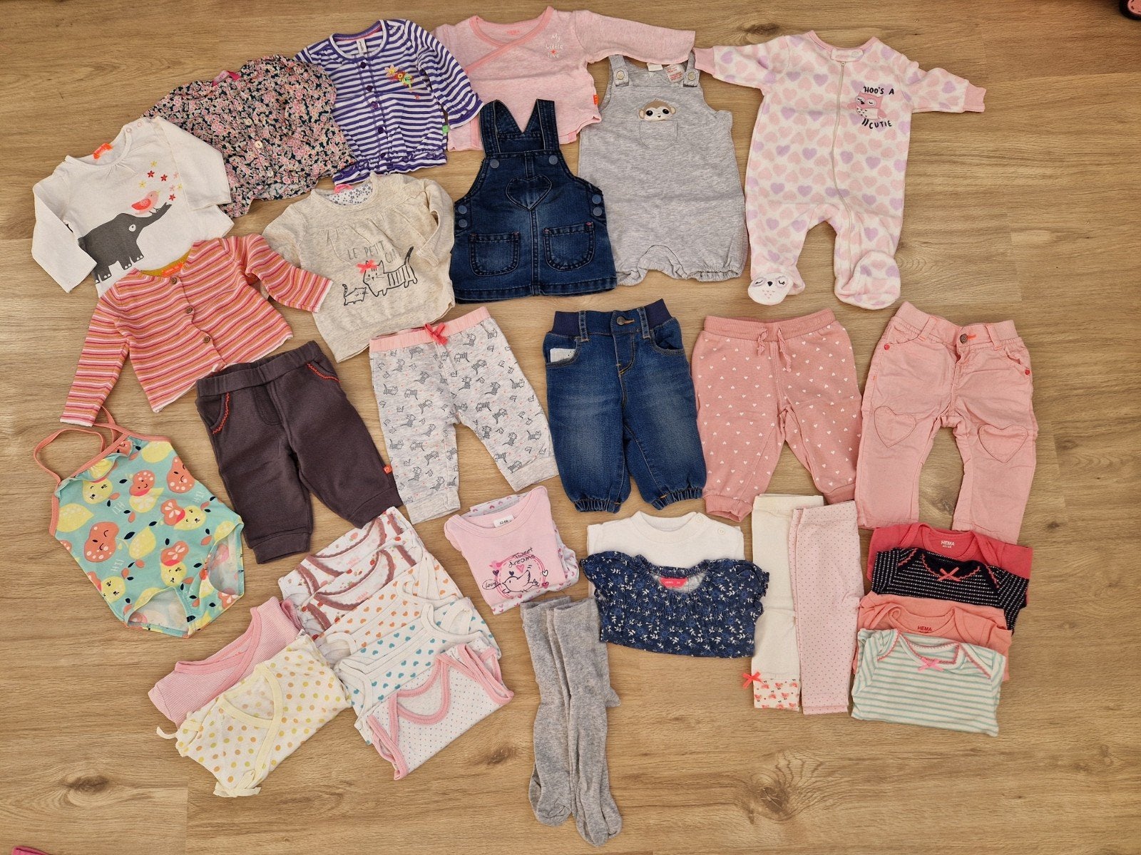 babykleding mt 62, Kinderen en Baby's, Ophalen of Verzenden, Gebruikt, Meisje