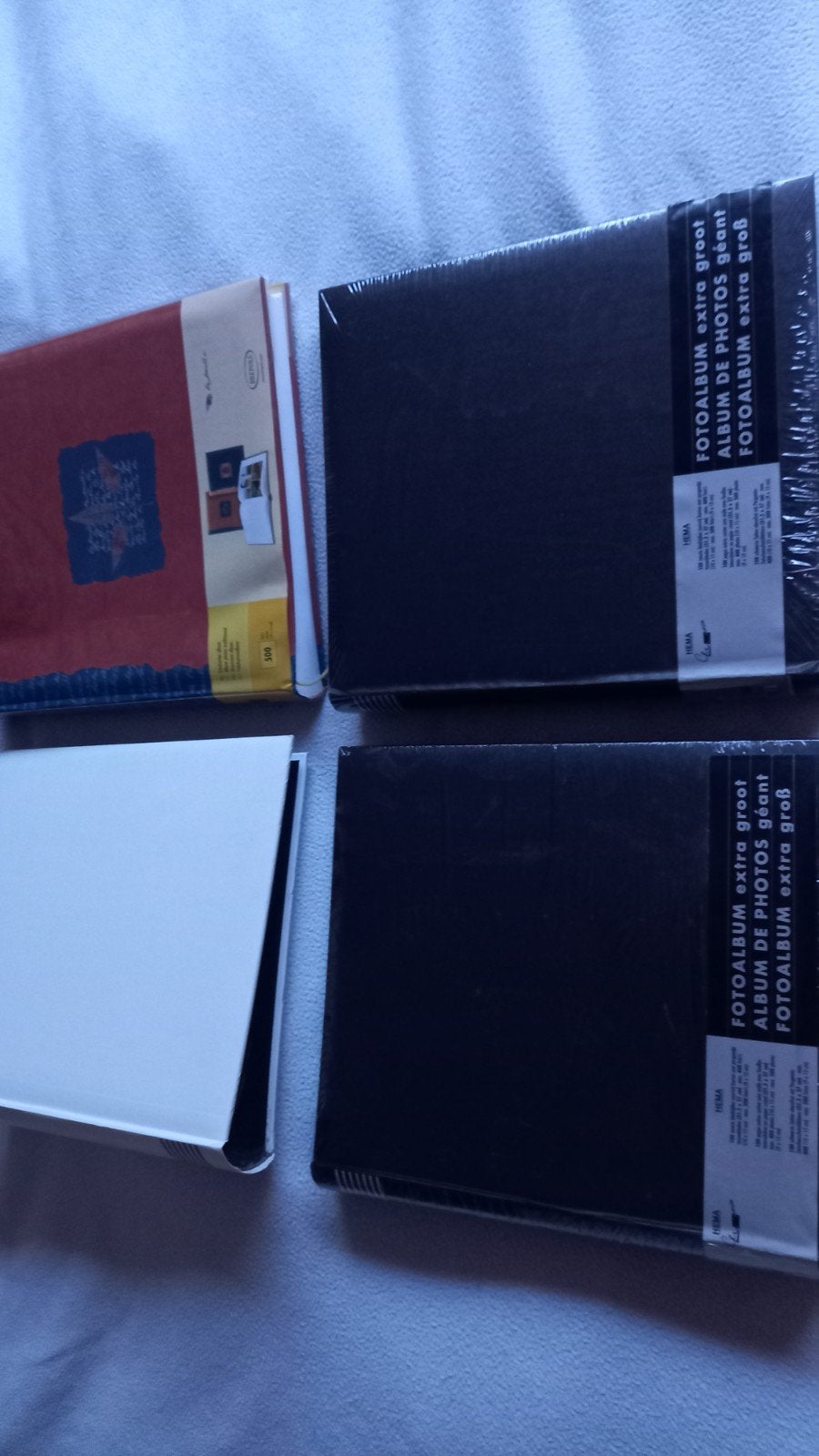 Nieuwe fotoalbums - extra groot, Plakboek, Nieuw, Ophalen of Verzenden, Hema