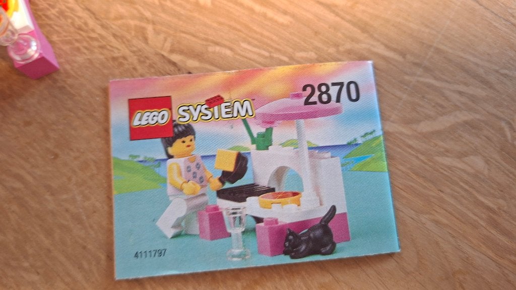 LEGO 2870 Paradisa Barbeque – compleet met boekje, Kinderen en Baby's, Overige thema's, Lego, Ophalen of Verzenden, Zo goed als nieuw