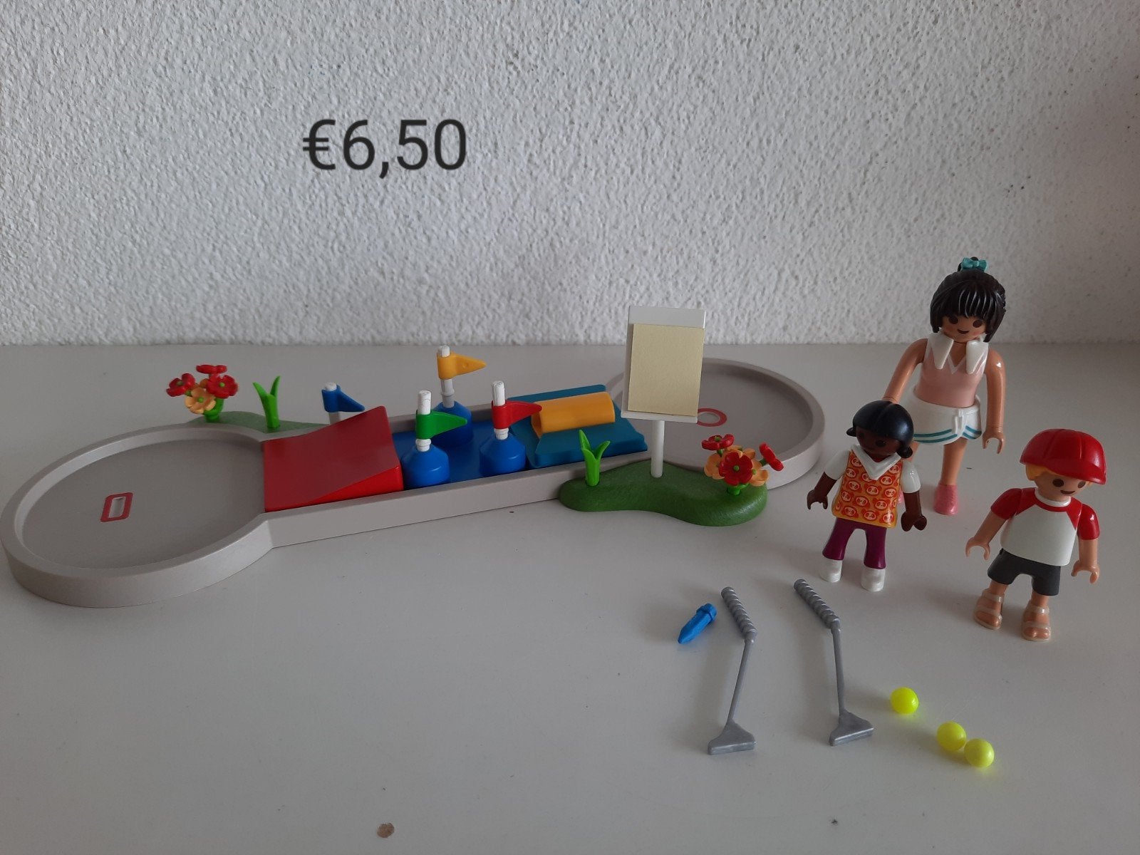Playmobil Mini Golf Set 70092, Ophalen of Verzenden, Zo goed als nieuw