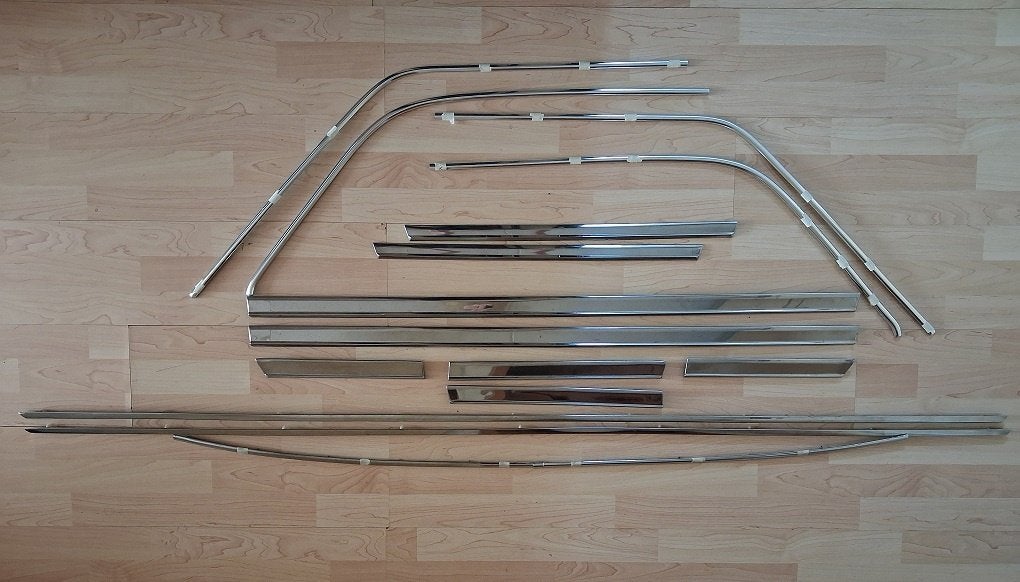 Rekord C/Commodore A sierlijsten, Gebruikt, Opel, Ophalen of Verzenden, Spatbord