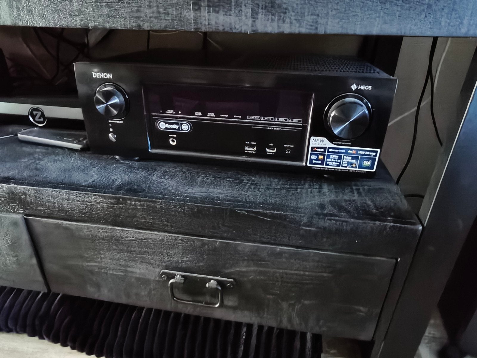 Denon receiver avr-x1400h, Ophalen, Zo goed als nieuw, Overige instrumenten