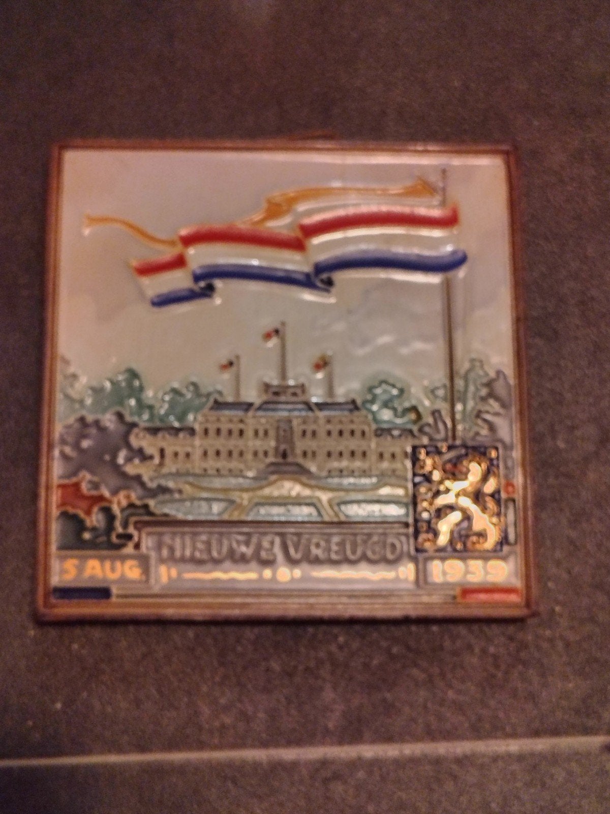 Tegel Nieuwe Vreugd Westraven Cloisonné, Ophalen of Verzenden