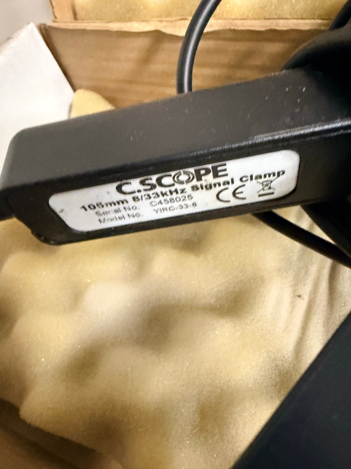 C.Scope YIRC-33-8 Signaalklem (105mm, 8/33kHz), Doe-het-zelf en Verbouw, Ophalen of Verzenden, Zo goed als nieuw, Toebehoren