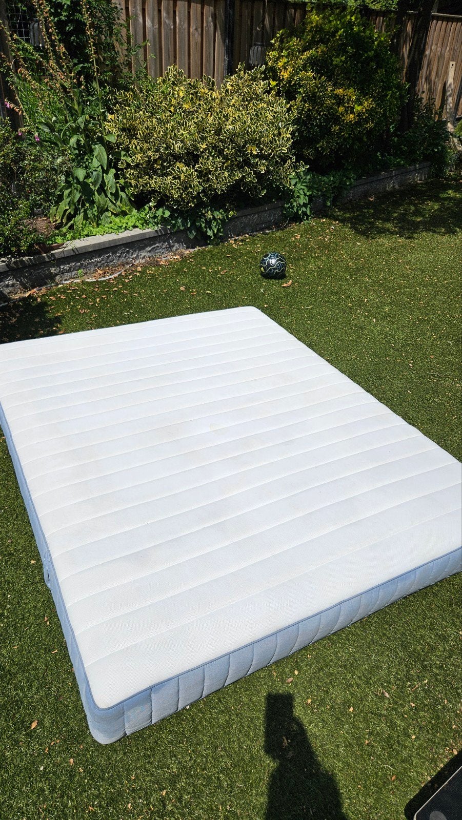 Ikea matras 1,55 x 1,95, Ophalen, Zo goed als nieuw, Eenpersoons, 90 cm