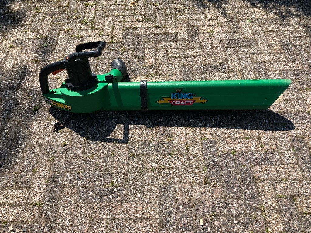 King Craft Bladblazer - Elektrisch en Handig, Ophalen, Gebruikt, Met opvangzak, Handgedragen
