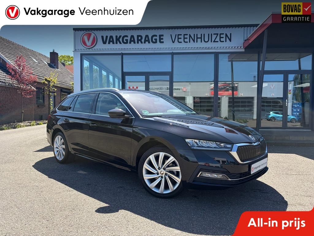 Skoda Octavia Combi 1.4 TSI iV PHEV Business Edition Plus|Ri, 12 maanden, Stof, Gebruikt, Zwart