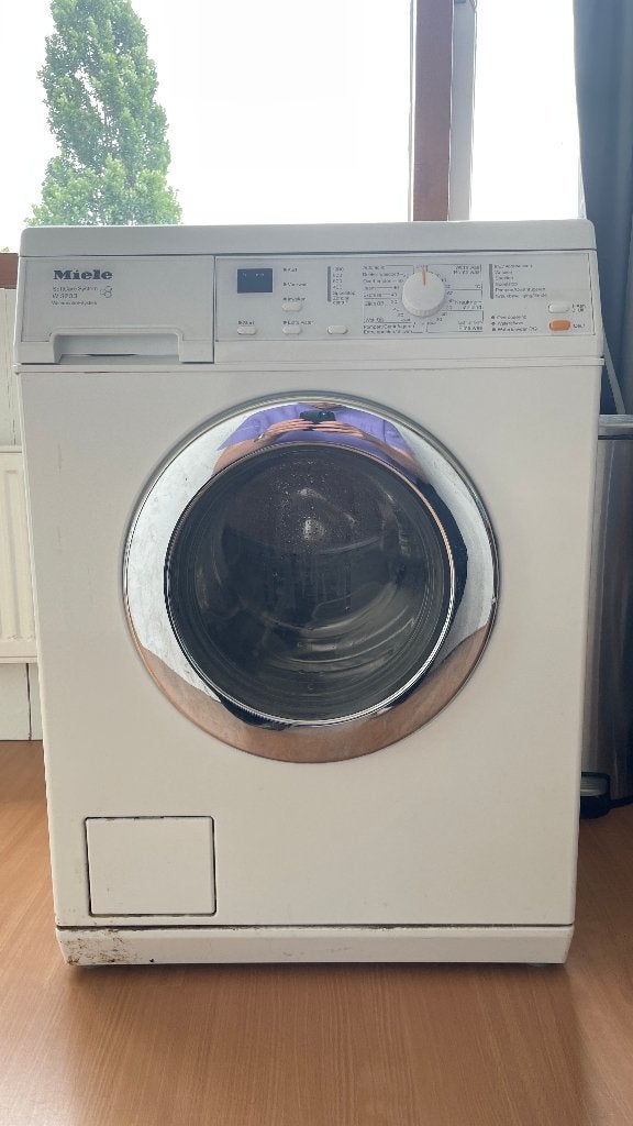 Miele W3203 Wasmachine, Witgoed en Apparatuur, Wasmachines, Ophalen, Gebruikt, Minder dan 85 cm, Voorlader