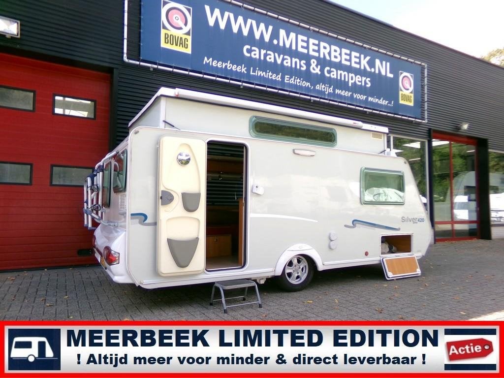 Trigano Silver 420 +MOVER +VOORTENT +LUIFEL +HEFDAK +ALU, Caravans en Kamperen, Trigano, Particulier, Schokbreker, Overige