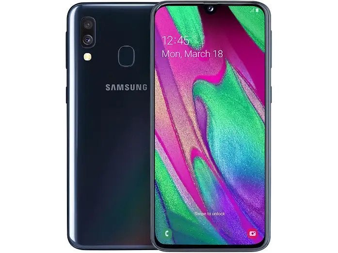 Samsung Galaxy A40 - Zwart, 64GB,, Telecommunicatie, Ophalen, Zwart, Touchscreen, Zo goed als nieuw
