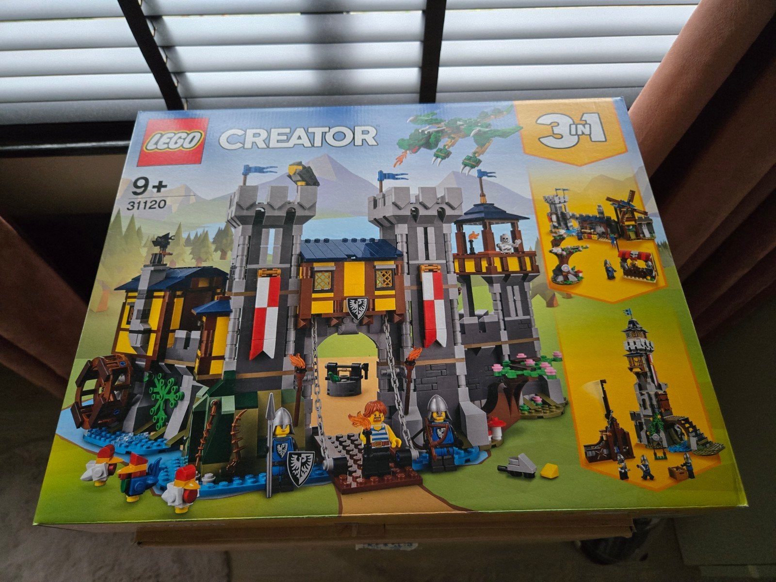 Lego 31120 creator kasteel, Lego, Nieuw, Ophalen of Verzenden, Creator