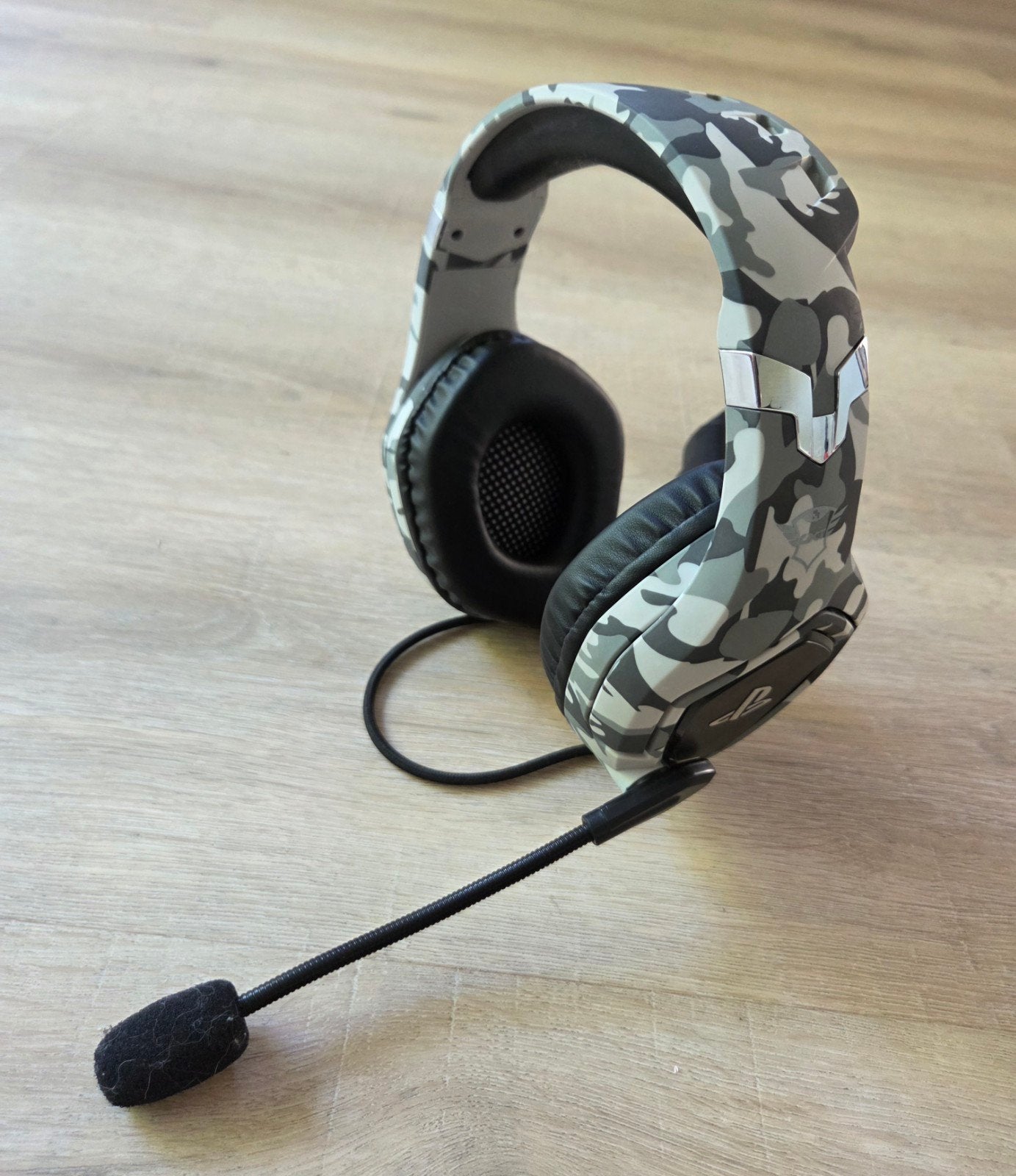 Trust GXT 488 Forze Gaming Headset - Camouflage, Ophalen of Verzenden, Zo goed als nieuw, Overige controllers, PlayStation 4
