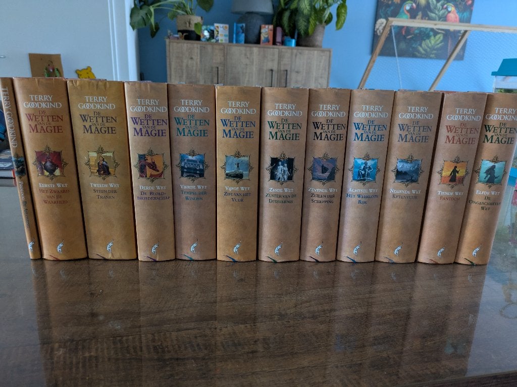 Complete serie: Wetten van de magie, Boeken, Ophalen of Verzenden, Gelezen, Terry Goodkind
