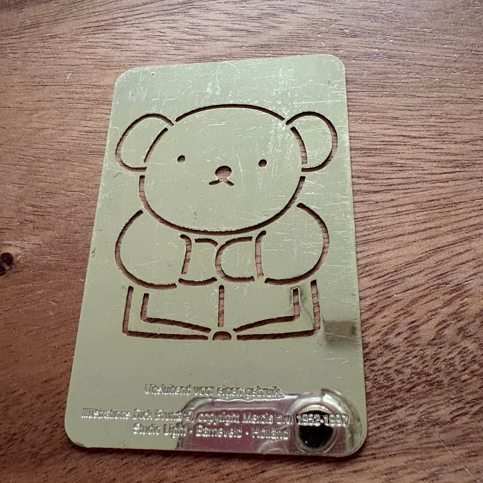 Embossing mal Boris van Nijntje, Ophalen of Verzenden, Zo goed als nieuw, Overige thema's, Pons of Mal
