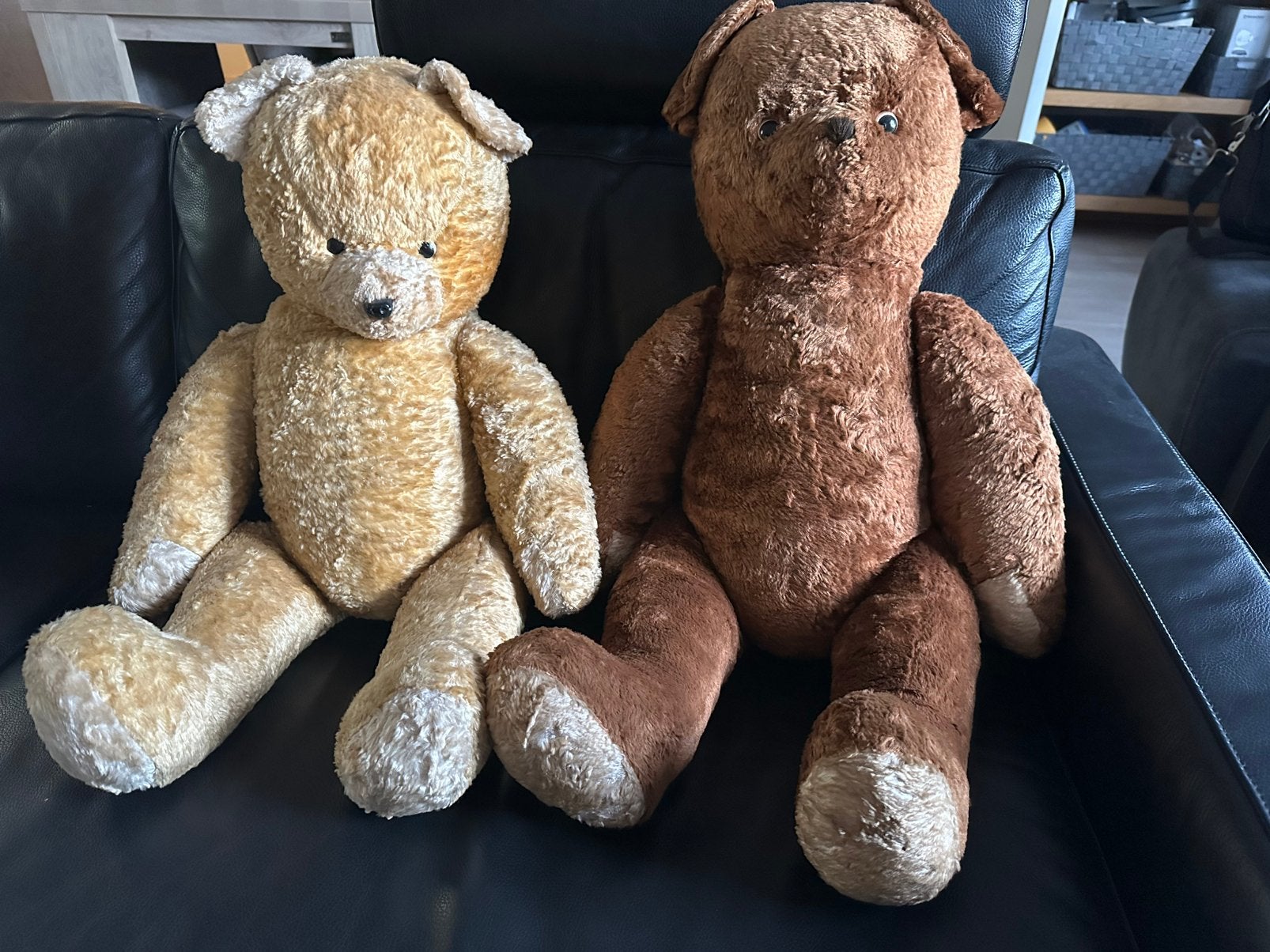 Antieke beren, Verzamelen, Beren en Cherished Teddies, Ophalen of Verzenden, Gebruikt, Stoffen beer, Overige merken