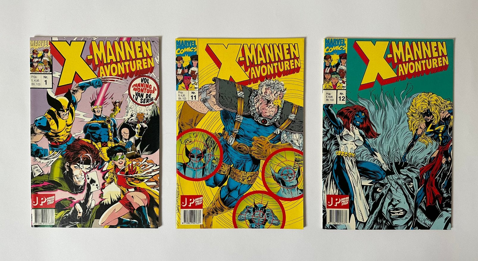 X-Mannen Avonturen # 1, 11 en 12, Boeken, Strips | Comics, Meerdere comics, Ophalen of Verzenden, Zo goed als nieuw, Europa