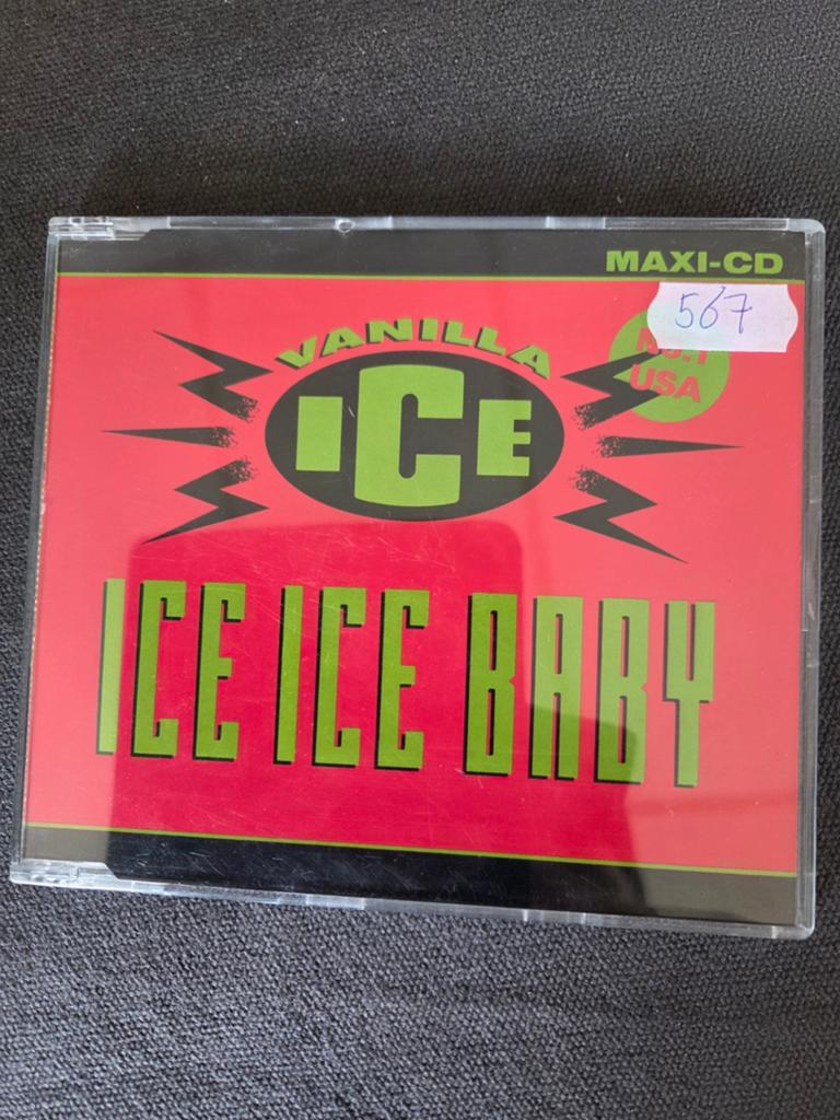 Vanilla Ice - Ice Ice Baby Maxi-CD (1990), Ophalen of Verzenden, Gebruikt
