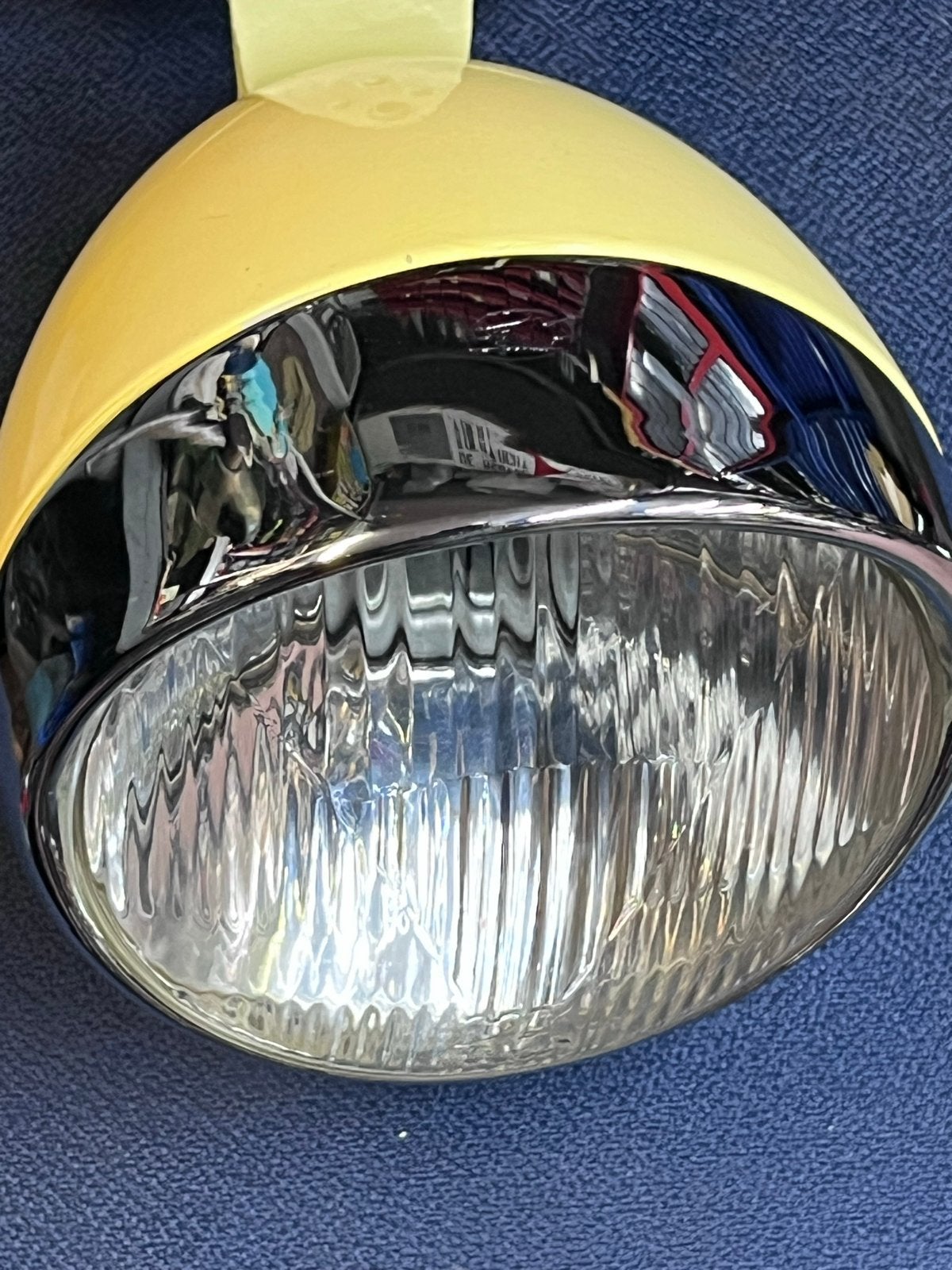 Kleine Hella koplamp voor een Kreidler Eitank, Ophalen of Verzenden, Gebruikt, Koplamp