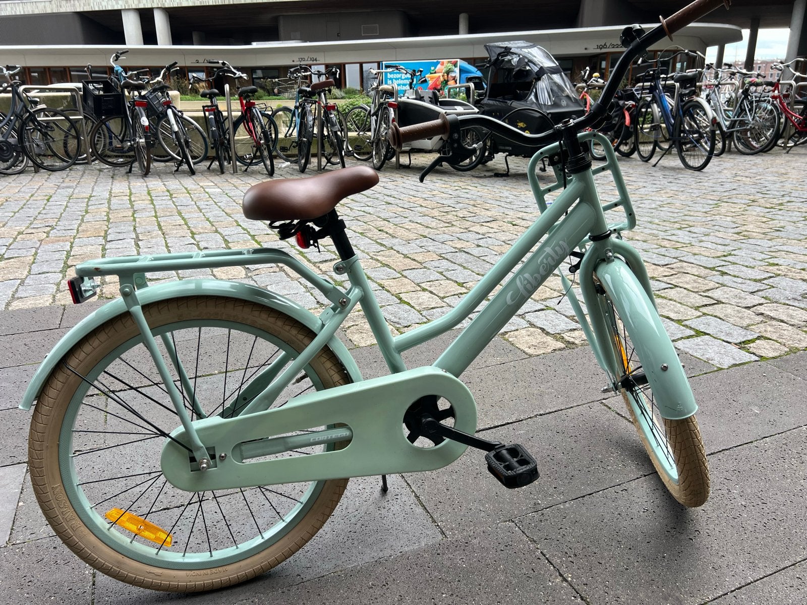 Liberty Cortego 20 inch - Lichtgroen met Voordrager, Ophalen, Gebruikt, Terugtraprem, 20 inch of meer
