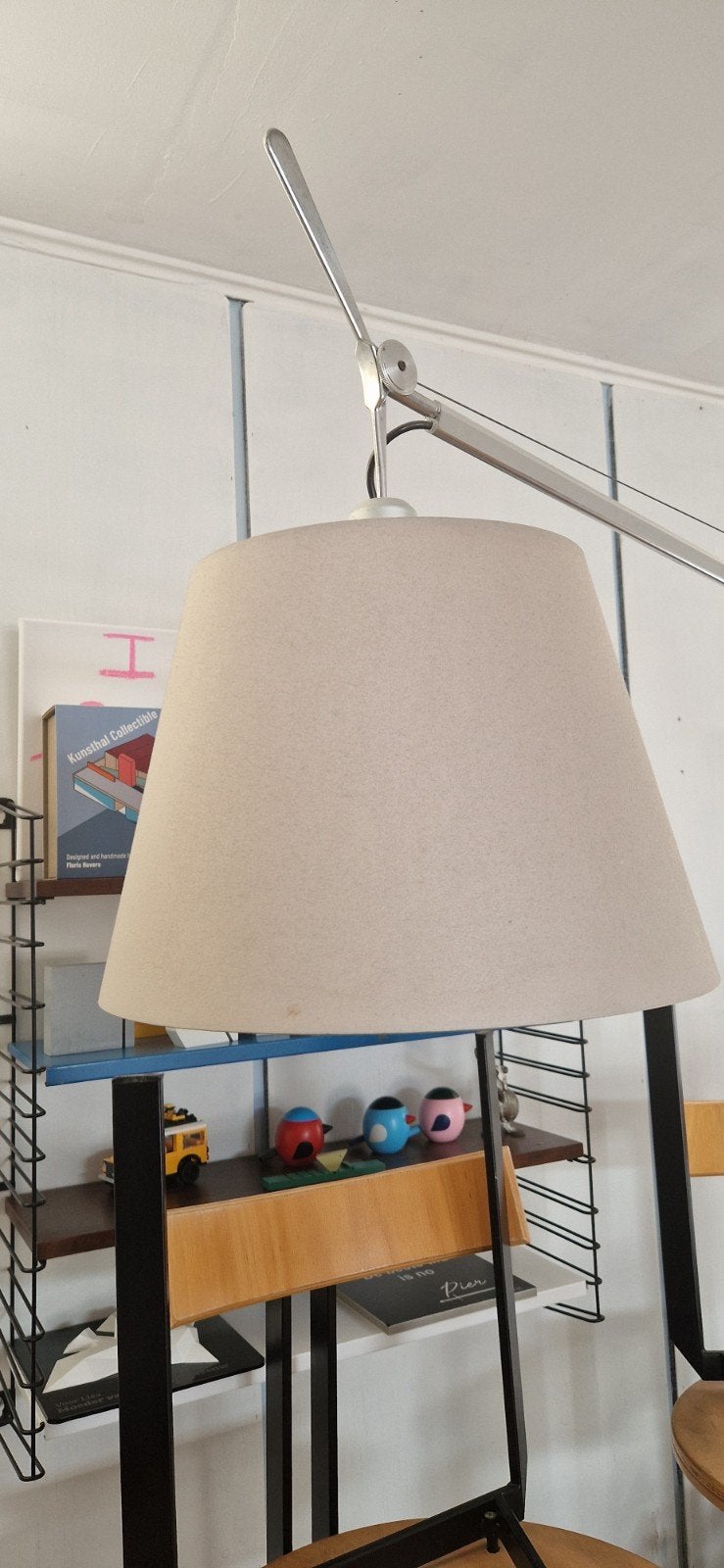 Artemide Tolomeo Mega Vloerlamp - Design Klassieker, Ophalen, Gebruikt, 200 cm of meer, Metaal