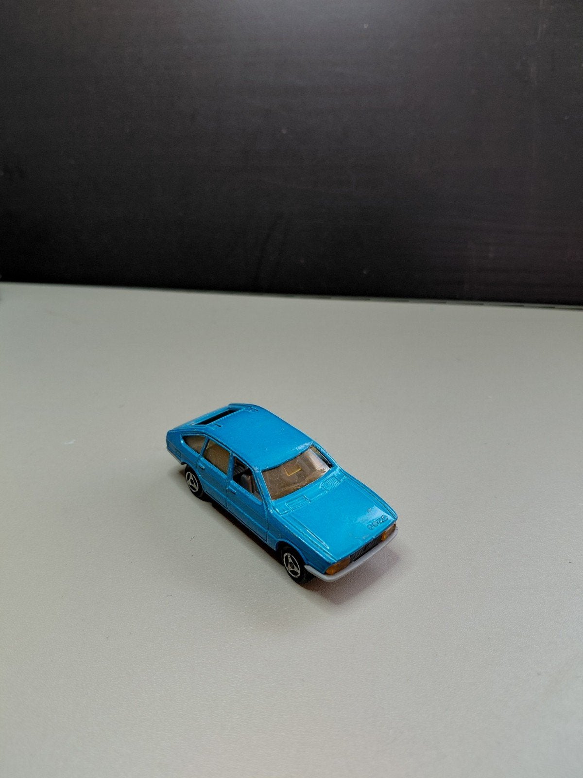 Vintage Majorette 240 Simca 1308 modelauto 1:60 blauw, Ophalen of Verzenden