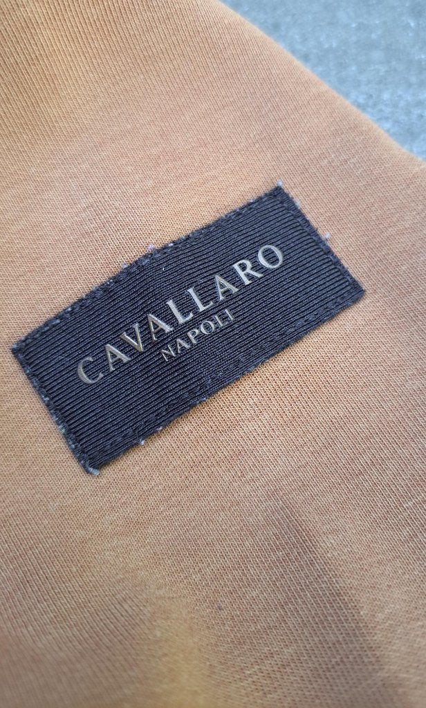 Prachtige Luxe Cavallaro Napoli trui M, Bruin, Maat 48/50 (M), Ophalen of Verzenden, Zo goed als nieuw