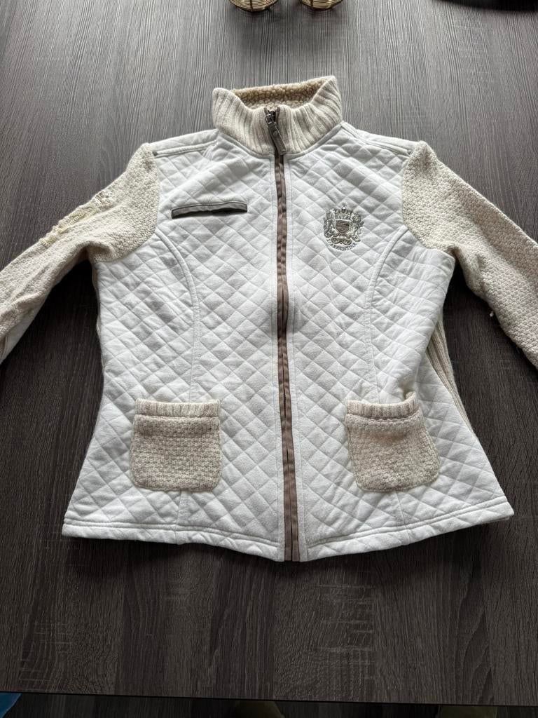 L,Argentina vest Beige Maat S als nieuw, Ophalen, Zo goed als nieuw, Maat 38/40 (M), Beige