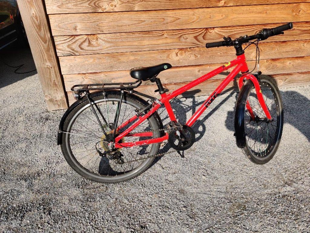 kinderfiets, Ophalen of Verzenden, Gebruikt, 16 tot 20 inch, Frog