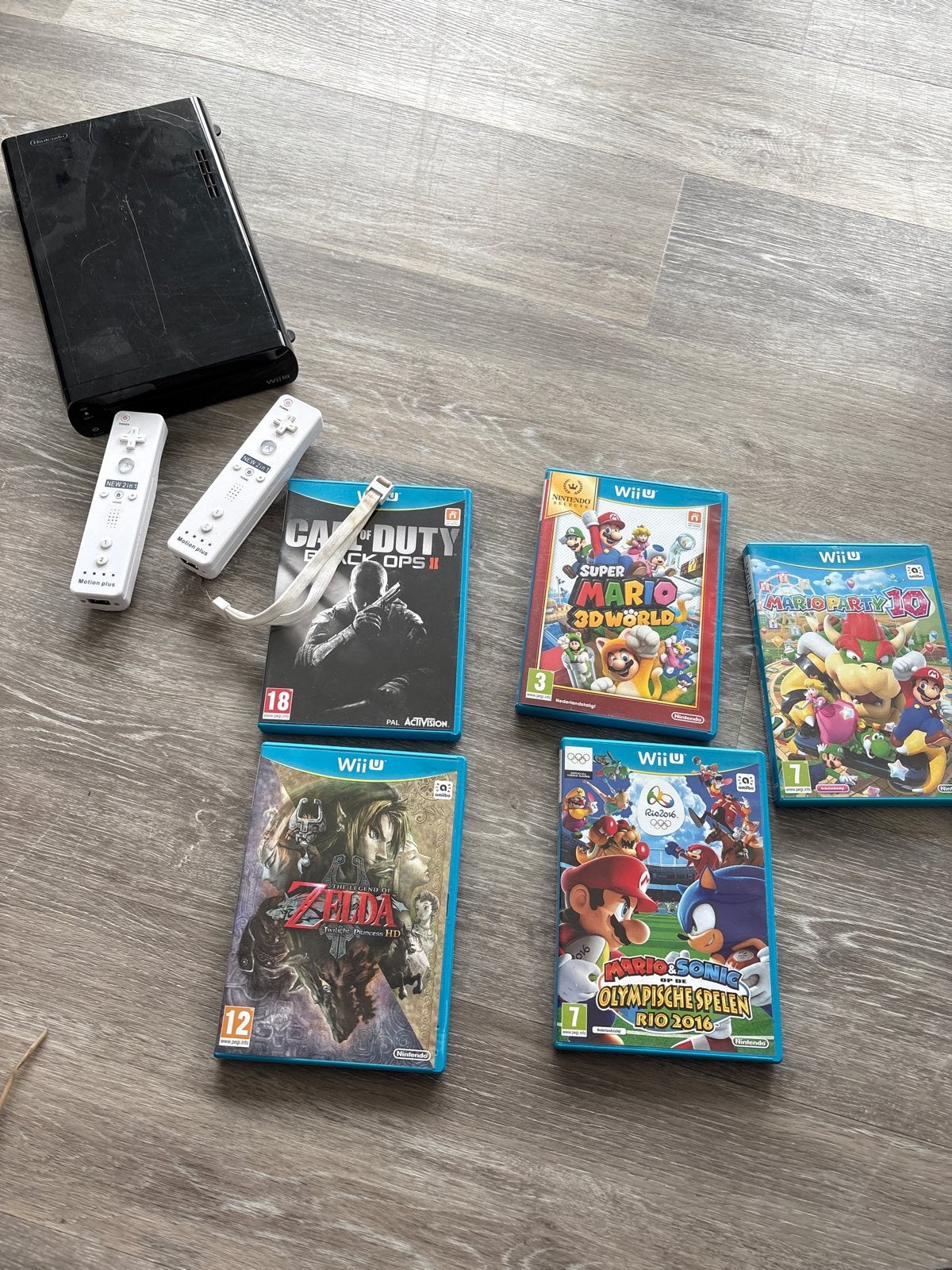 Wii U Console met games en accessoires, Spelcomputers en Games, Gebruikt, Overige genres, Eén computer, Ophalen of Verzenden
