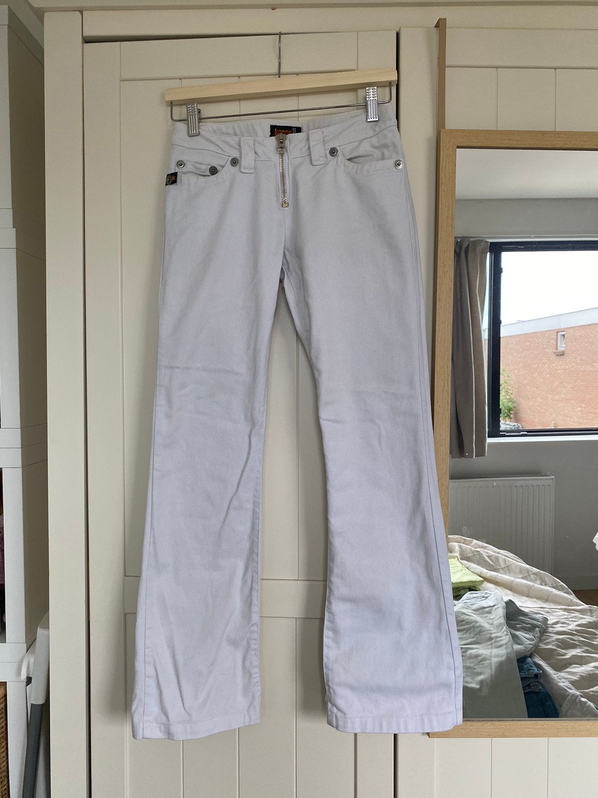 Jeans KOCCA, Ophalen, Gedragen, Wit, W30 - W32 (confectie 38/40)