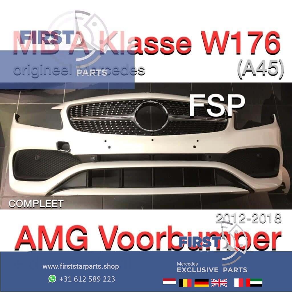 W176 Facelift AMG Voorbumper compleet Mercedes A Klasse 2012, Gebruikt, -, Ophalen of Verzenden, -