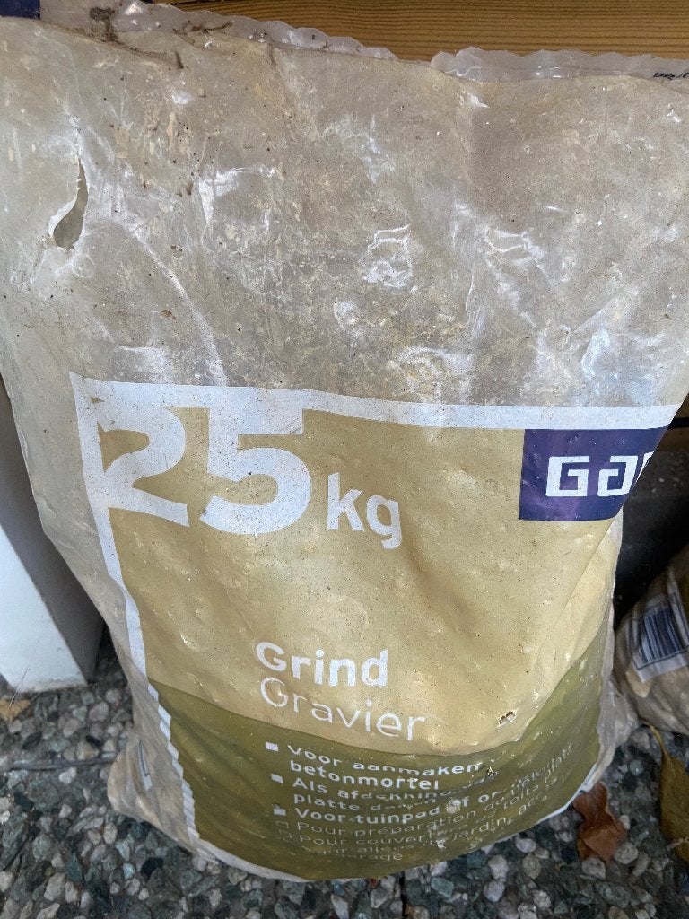 Grind, Ophalen, Gebruikt, Geel, Overige materialen