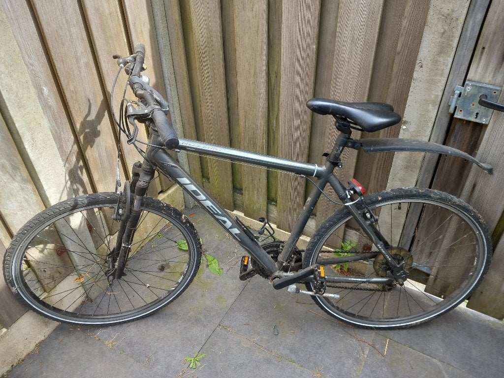 Crosshybride fiets, Fietsen en Brommers, Gebruikt, Ophalen, Overige merken, Heren