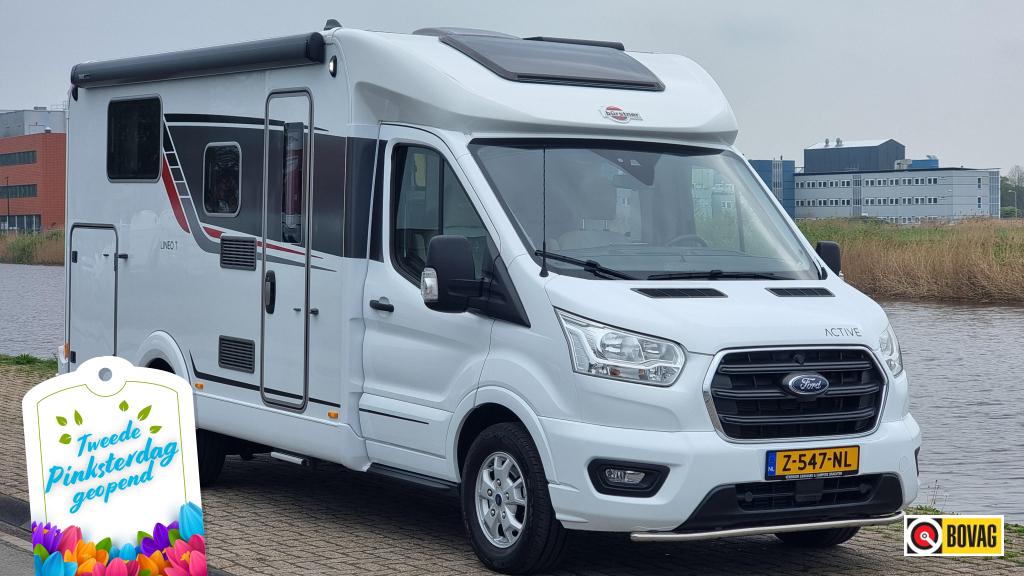 Bürstner Lineo T 620 G Active, Caravans en Kamperen, Campers, Automaat, Standaard zit, Ringverwarming, Bedrijf