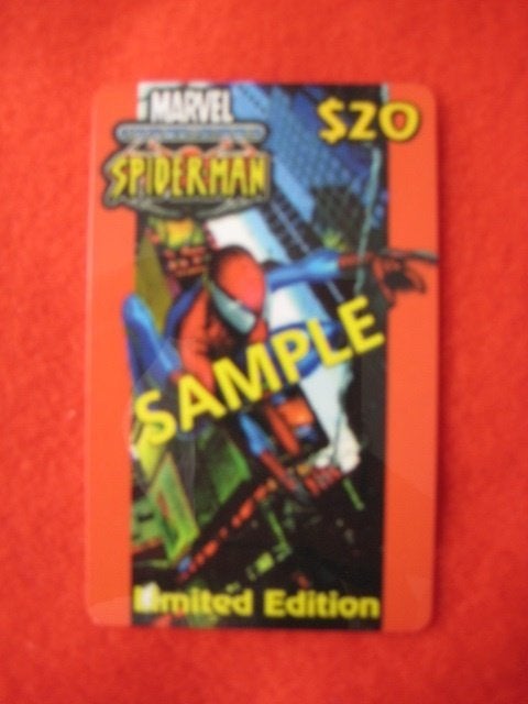 Collector Cards Spiderman of Fantastic Four Marvel, Ophalen of Verzenden, Zo goed als nieuw, Foto of Kaart