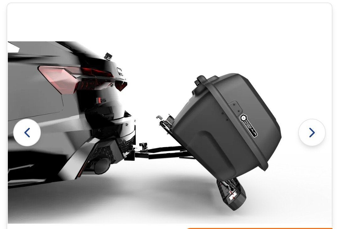 Modula Compacte Trekhaakkoffer 400l nieuw, Auto diversen, Dakkoffers, Ophalen, Nieuw