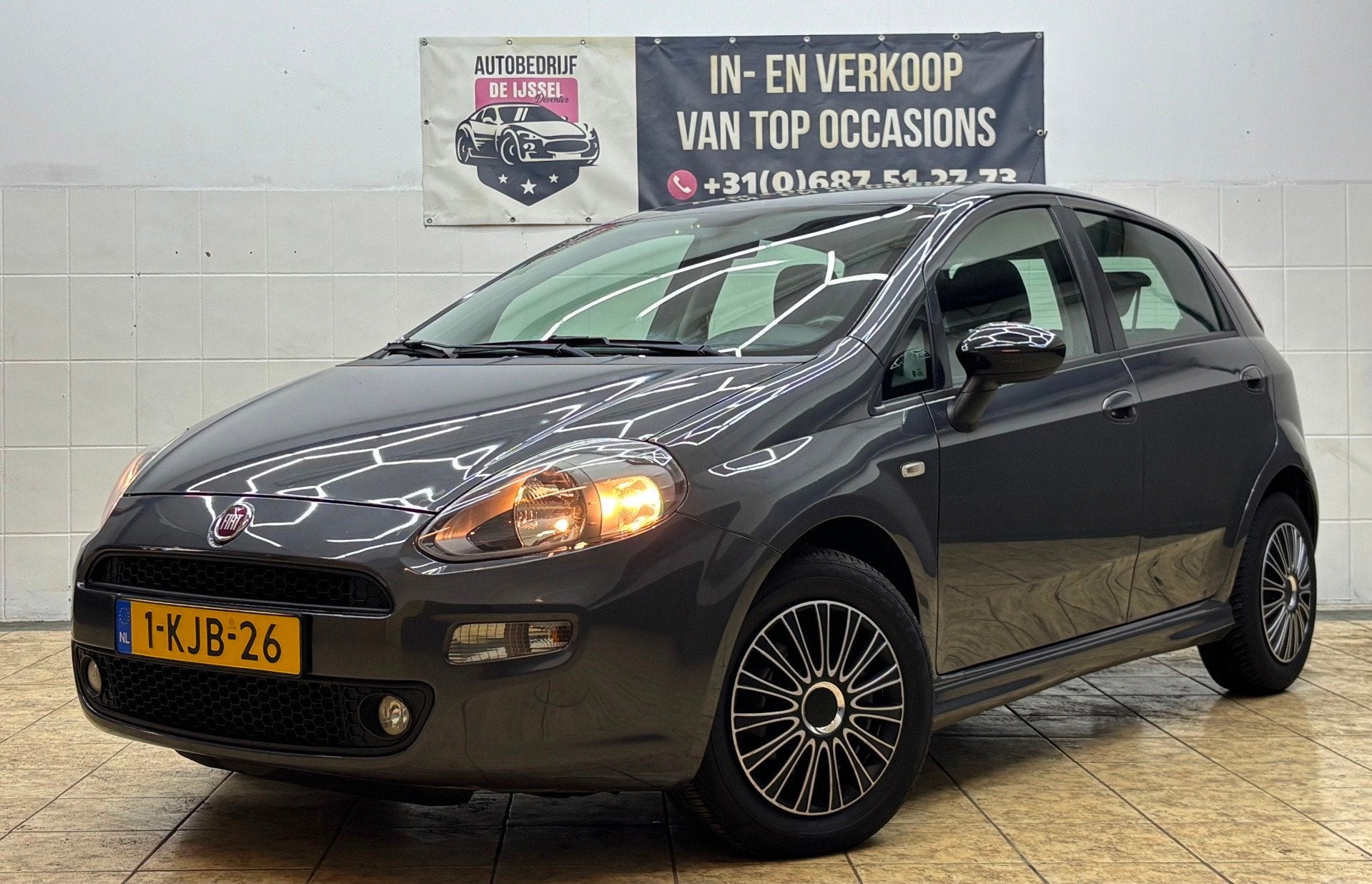 Fiat Punto Evo 0.9 TwinAir Easy/ 1STE EIG/ NW Ketting, Auto's, Fiat, Voorwielaandrijving, Euro 5, Gebruikt, 49 €/maand