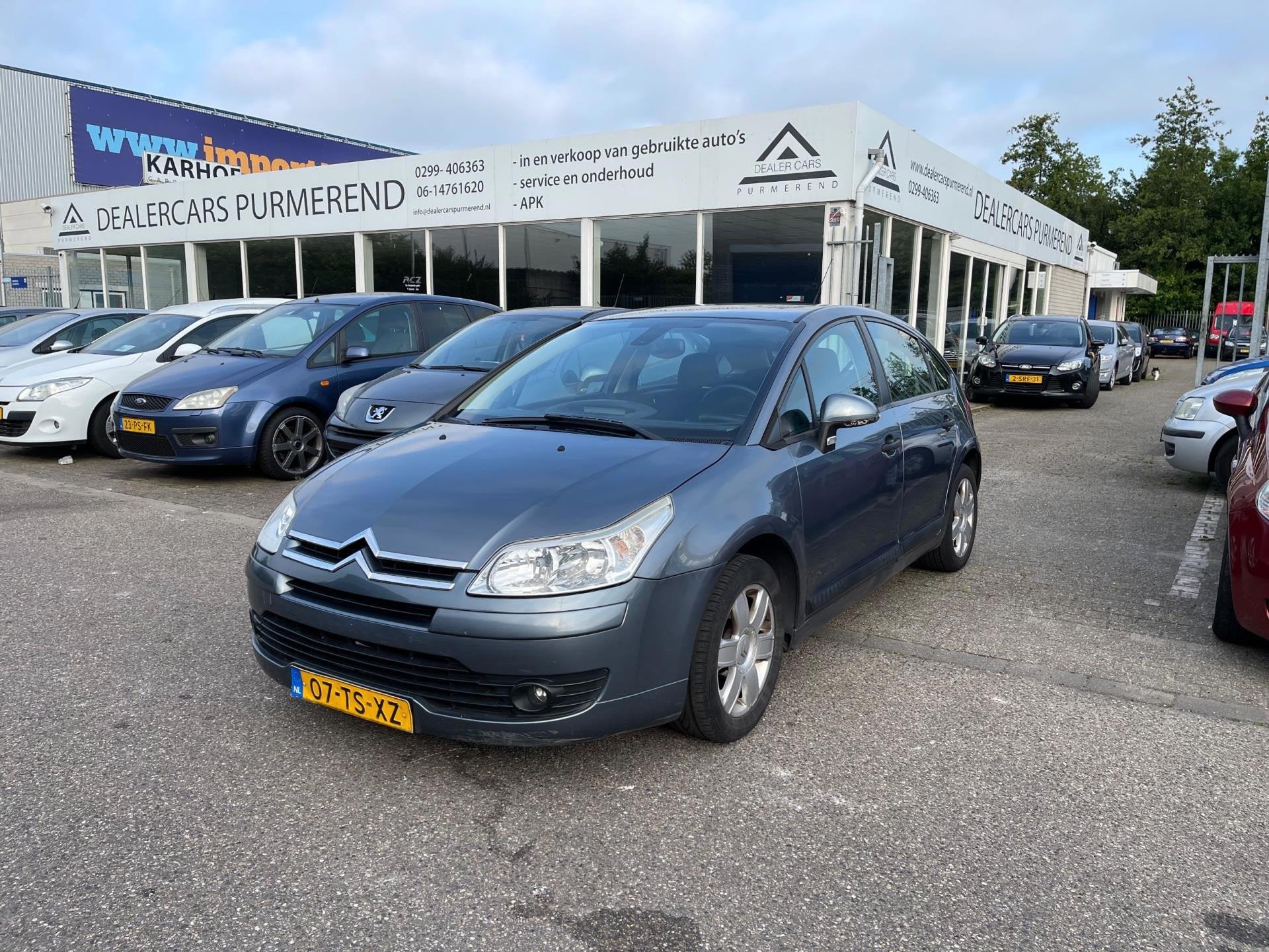 Citroen C4 1.4-16V Image, Voorwielaandrijving, Dealer onderhouden, Stof, 4 cilinders