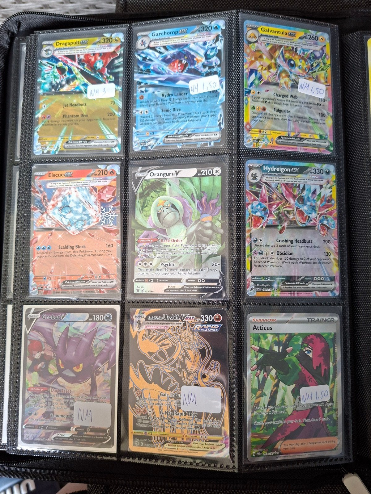 Pokémon Kaarten Collectie - Diverse V, VMAX en EX Kaarten, Ophalen of Verzenden, Zo goed als nieuw, Meerdere kaarten
