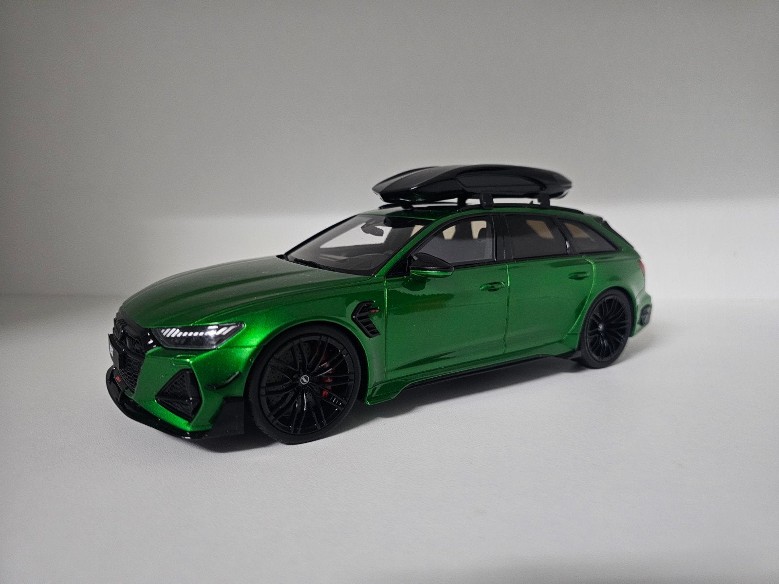 GT Spirit CLDC012 Audi RS6 R ABT 1:18 Groen, Ophalen of Verzenden, Zo goed als nieuw, Overige merken