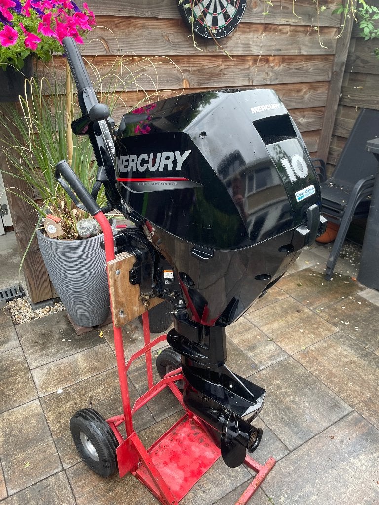 Mercury 10 pk EFI nieuwstaat, Watersport en Boten, Ophalen, 5 tot 10 pk, Viertaktmotor, Zo goed als nieuw