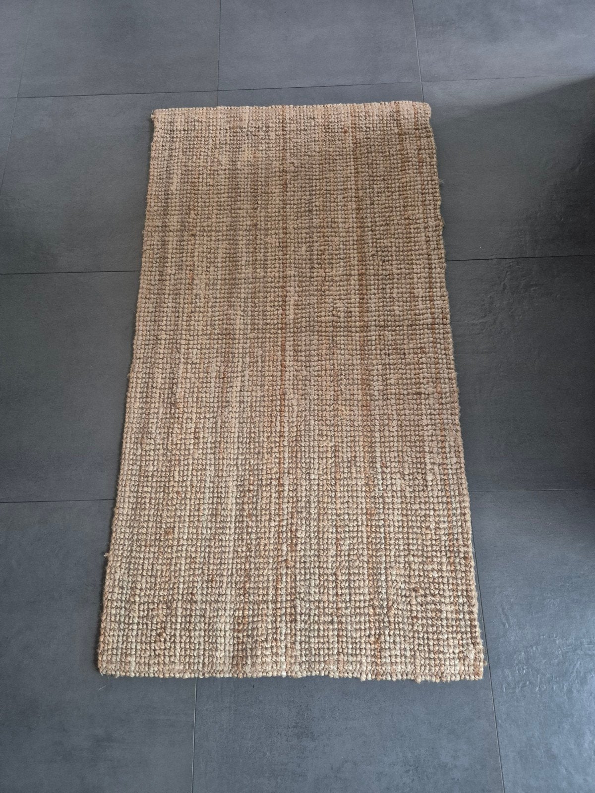 IKEA LOHALS Vloerkleed Jute 80x150 cm, 100 tot 150 cm, Zo goed als nieuw, Beige, 50 tot 100 cm