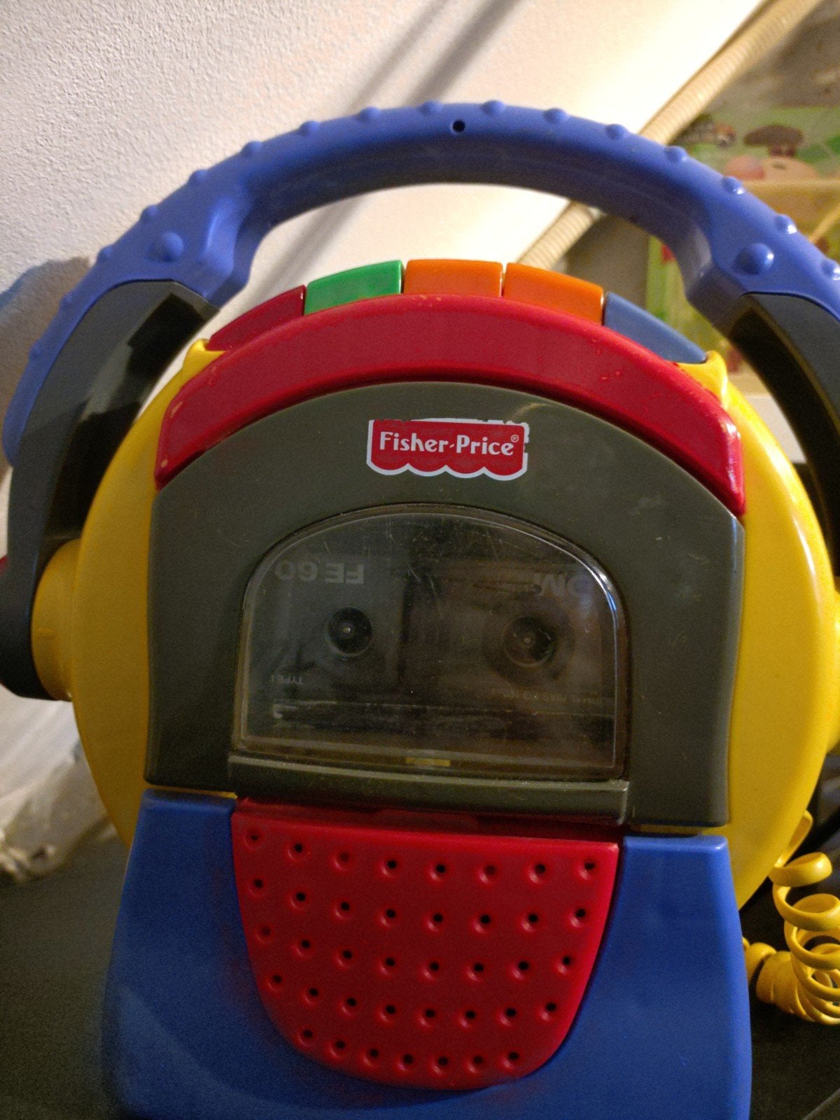 Fisher-Price Cassettespeler Speelgoed Radio, Ophalen of Verzenden, Gebruikt, Overige typen, Met geluid