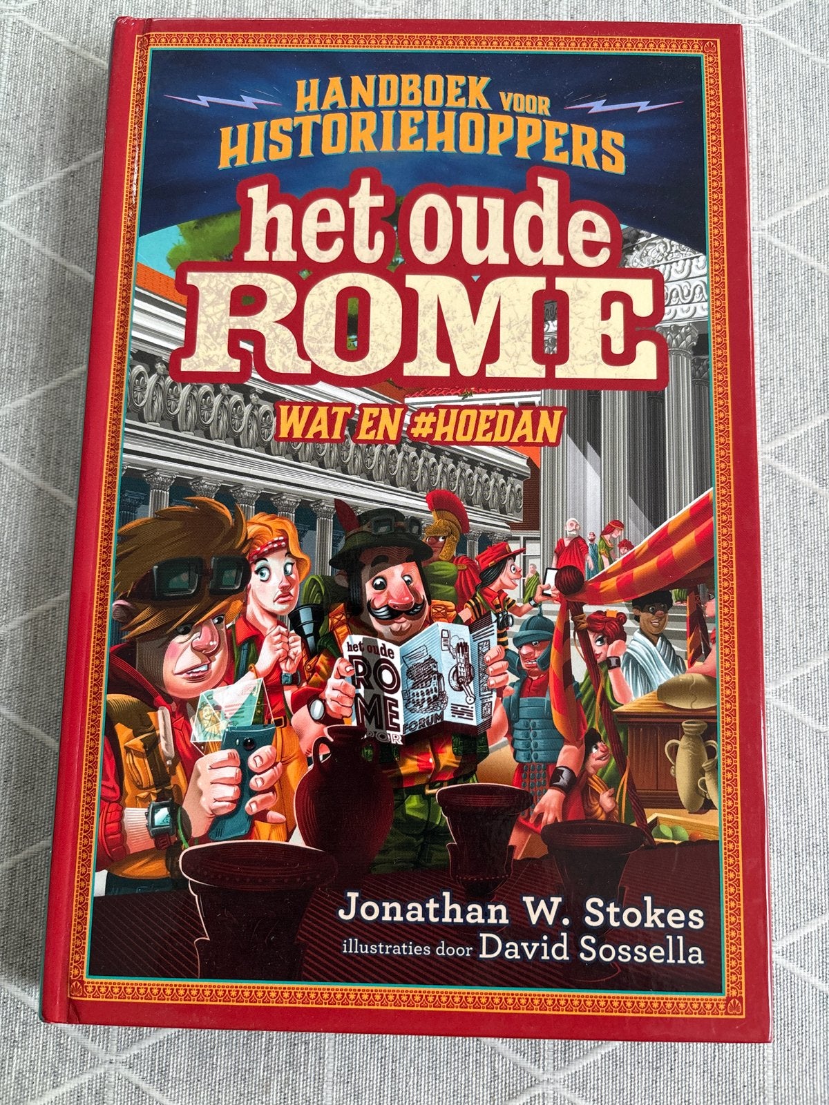 Handboek voor Historiehoppers: Het Oude Rome, Ophalen of Verzenden, Zo goed als nieuw, Non-fictie
