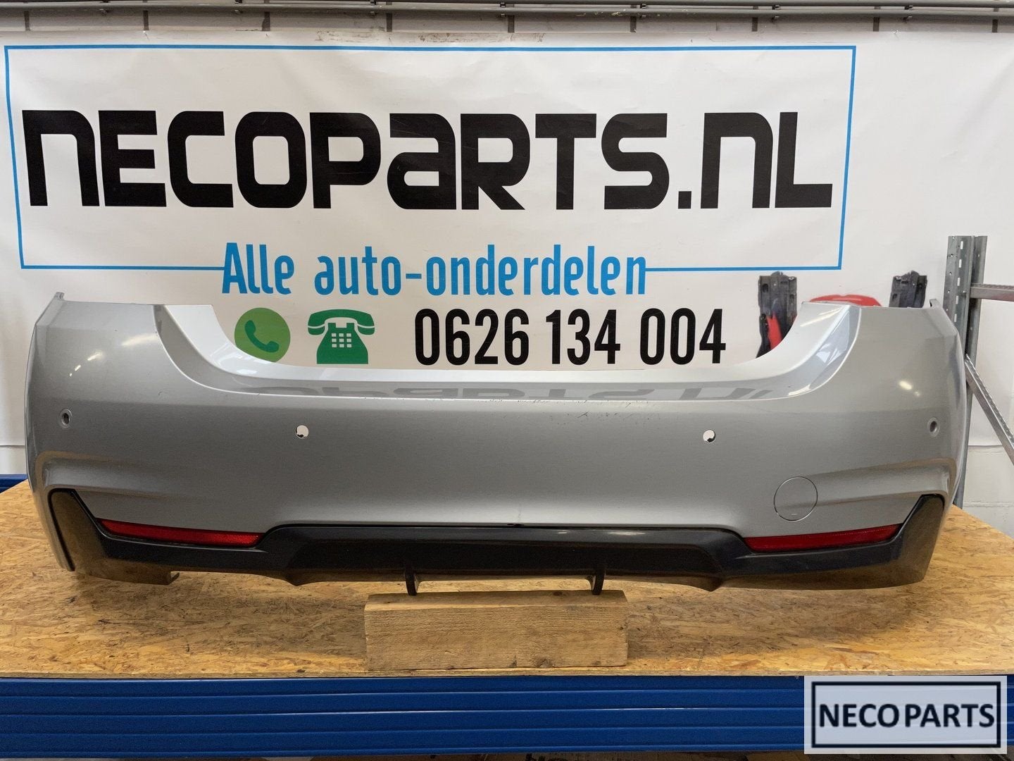 BMW 4 SERIE F32 F33 F36 M PERFORMANCE BUMPER ORIGINEEL, Gebruikt, -, -, Ophalen of Verzenden