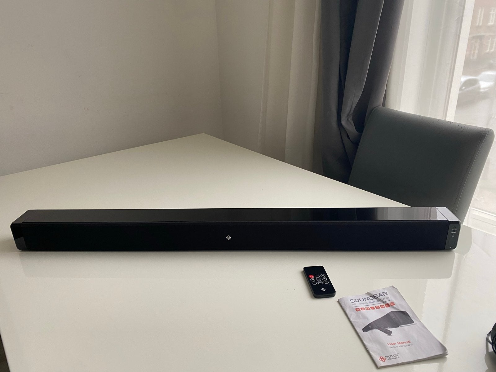 Dutch Originals Soundbar met Bluetooth en afstandsbediening, Audio, Tv en Foto, Ophalen of Verzenden, Bluetooth, Zo goed als nieuw