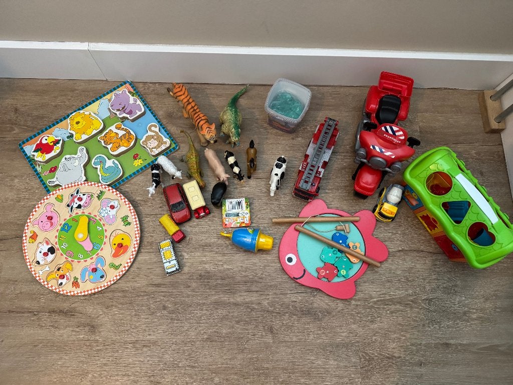 Zak met speelgoed, Ophalen, Zo goed als nieuw, Overige typen