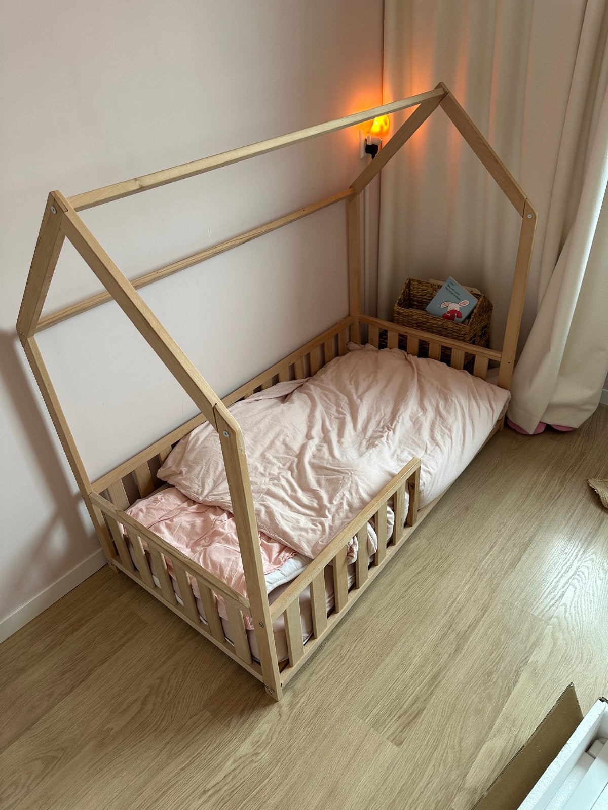 Prénatal juniorbed Sjors inclusief matras, Kinderen en Baby's, Kinderkamer | Bedden, 70 tot 85 cm, Ophalen of Verzenden, Zo goed als nieuw